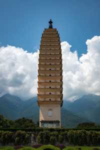 大理崇聖寺三塔，永鎮山川這四個字太震撼了