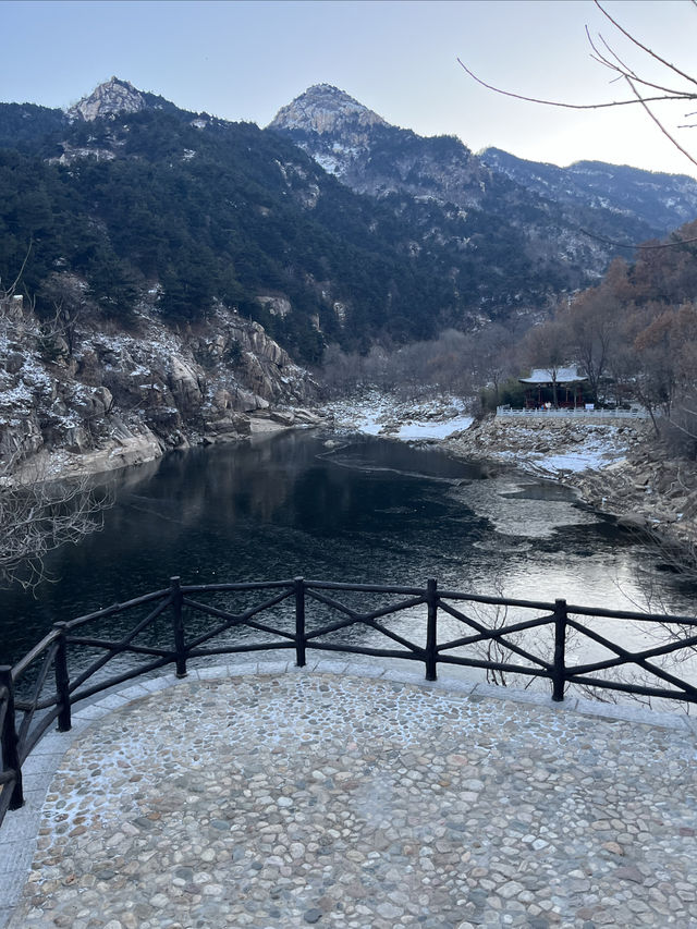 泰安賞雪好去處——還能看冰瀑