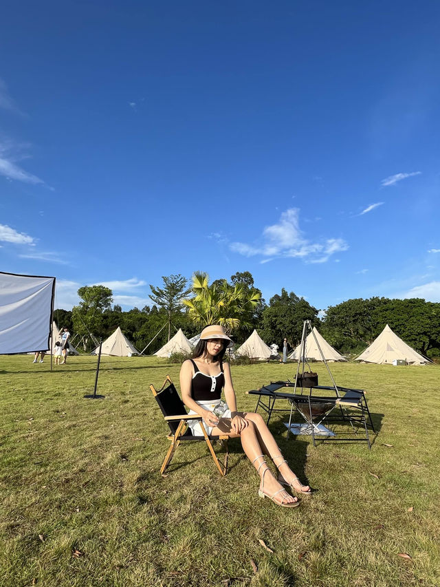 無意中闖入宮崎駿動畫般的營地🏕️