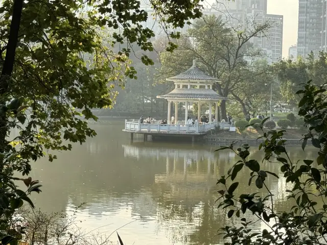 リラックスした天河公園