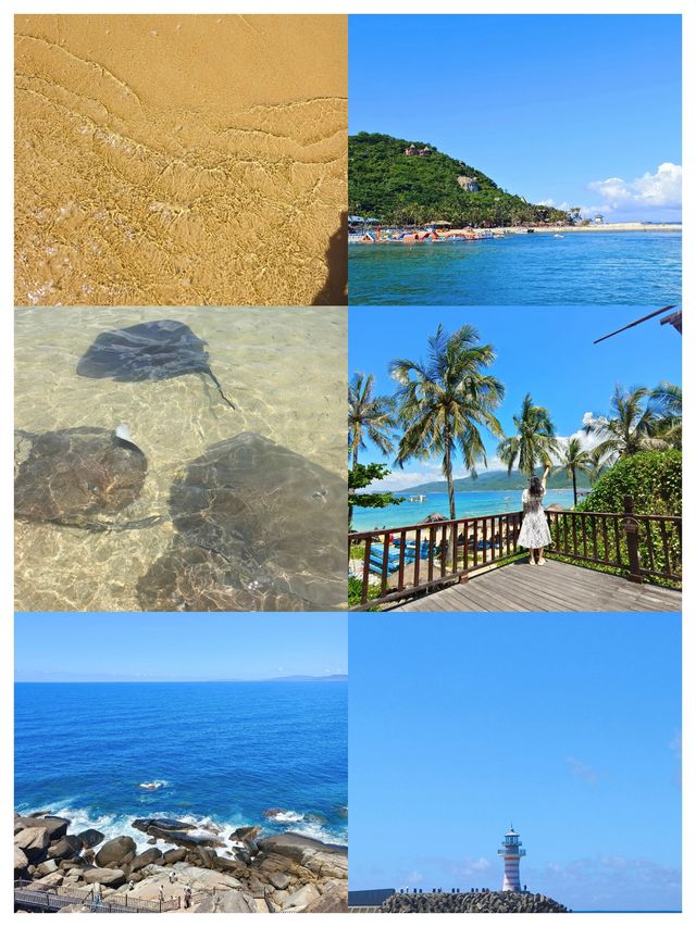 陵水-分界洲島，清水灣帶娃來看玻璃海吧