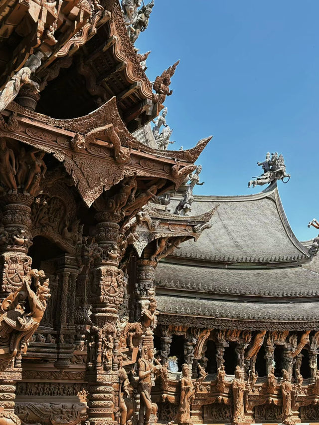 Pattaya Truth Temple scenery Is breathtaking🇹🇭