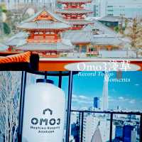 「東京淺草OMO3酒店，超美淺草寺盡在眼底」