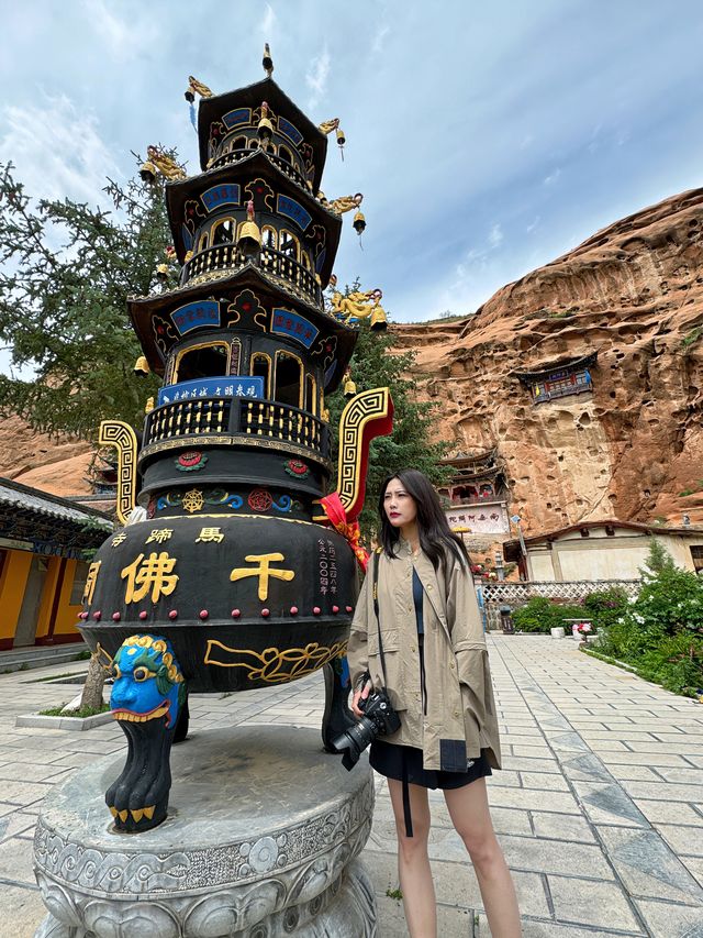 馬蹄寺  不如見一面，哪怕只一面