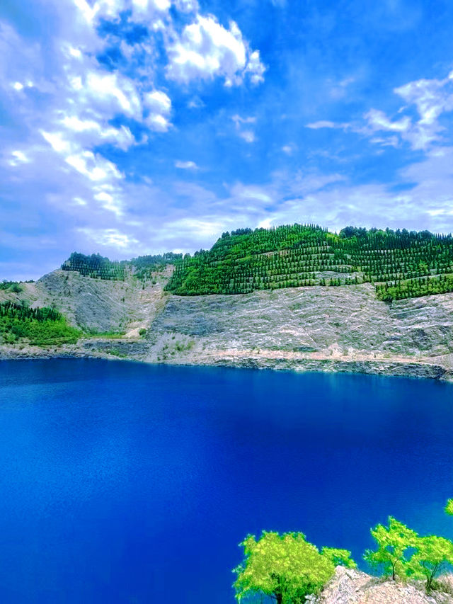 在淮安盱眙國家礦山公園徒步，發現驚喜的世界！