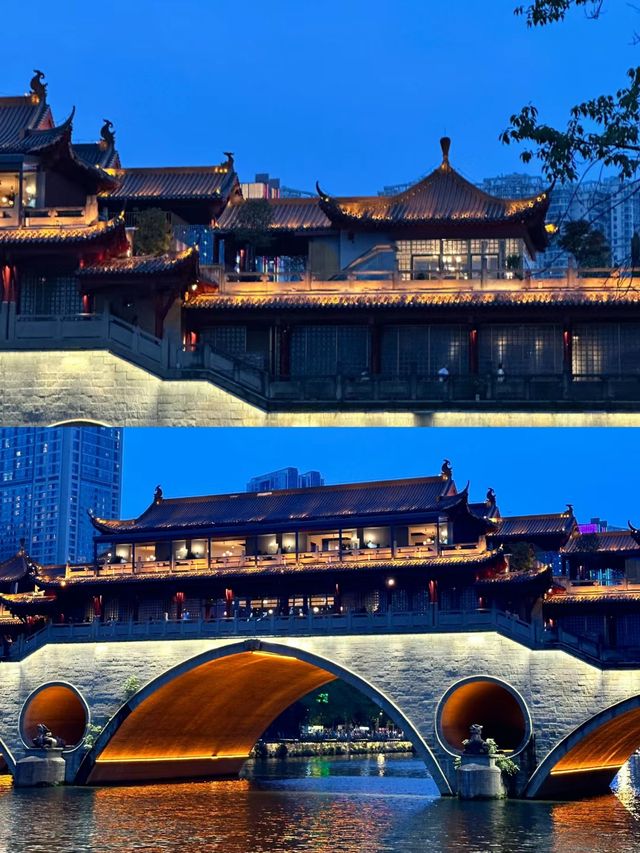 成都夜景的天花板?網傳說是成都最直的地方?
