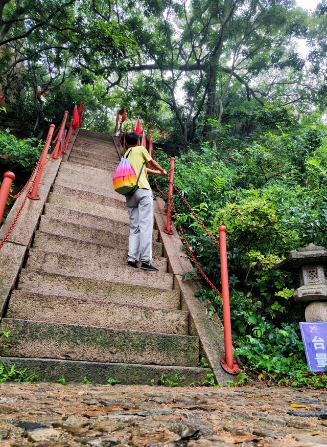 日照九仙山孫臏書院 小洞天與筆架峰