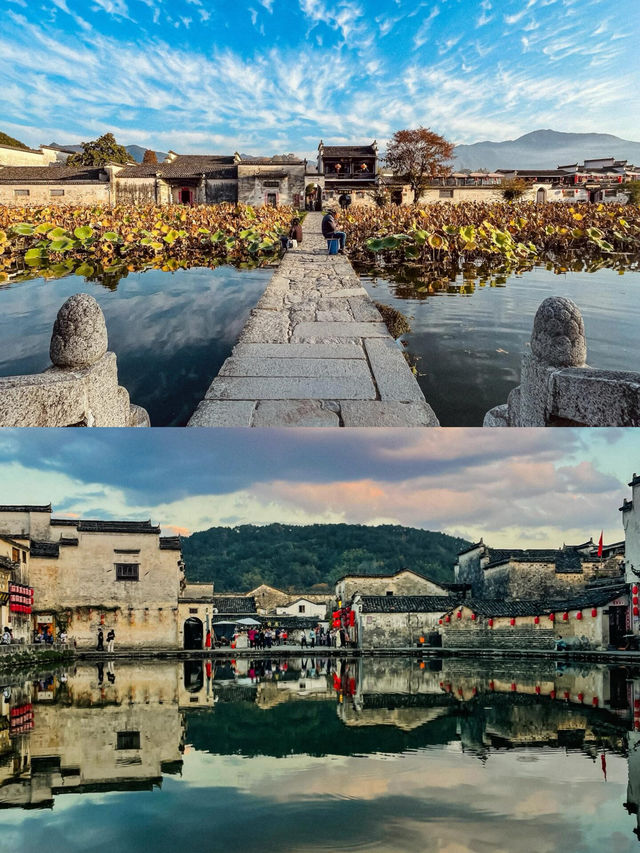 這麼說吧,徽州的秋天在國內沒有平替。