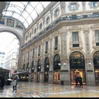Day walk through the Galleria of Milan 