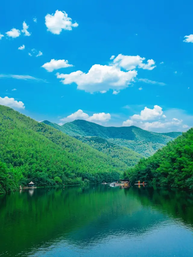 為咗呢個竹海小火車，我特意去咗一次溧陽...夏天嚟溧陽南山竹海真係太沉浸了，呢度滿目青綠，比熱燥嘅城市凍凍凉。