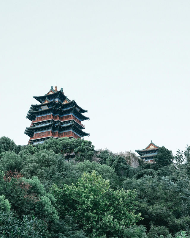 南京閱江樓。