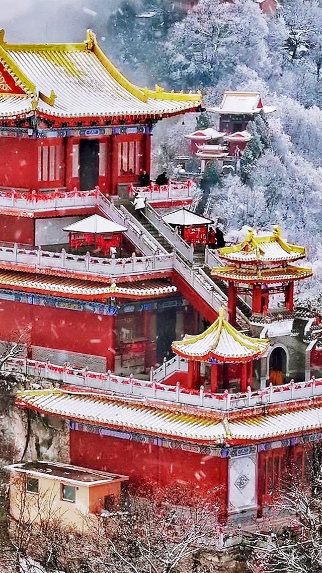 "一場西安雪,夢回長安城!" "一場西安雪,夢回長安城!"