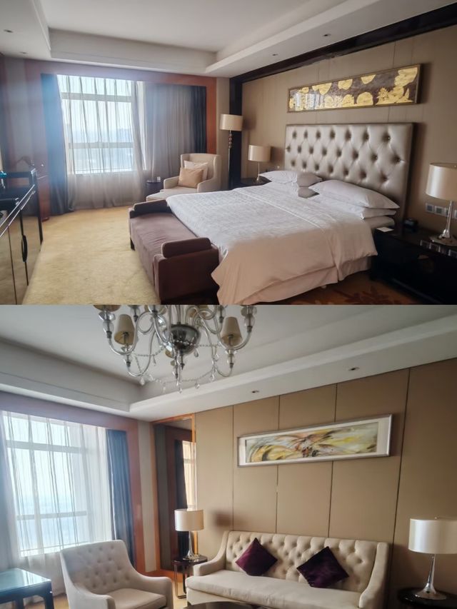 大慶富力喜來登酒店，一家很不錯的酒店，入住體驗不錯!