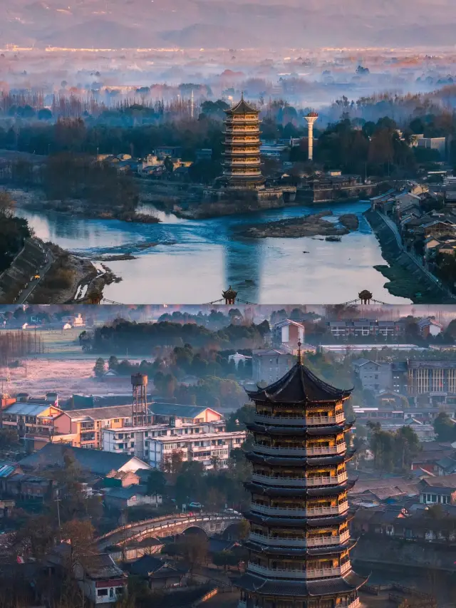 Around Chengdu, I was stunned by this thousand-year-old town!