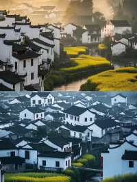 【宏村，水墨畫裡的世外桃源】