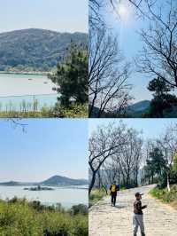 網上推薦的這條南北湖親子路線已經實踐過了，不廢腿