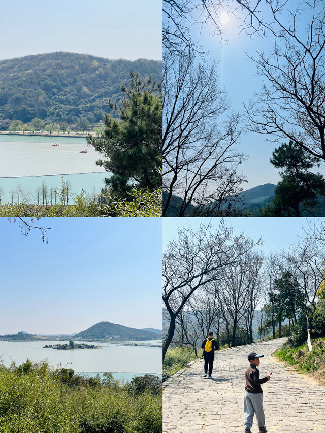 網上推薦的這條南北湖親子路線已經實踐過了，不廢腿