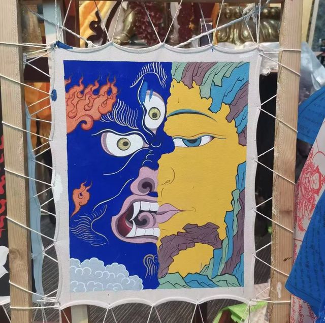 拉薩手信, 唐卡