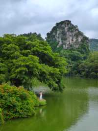 柳州版九寨溝｜龍潭公園
