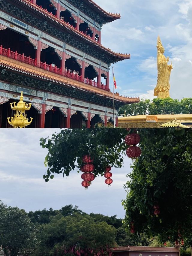 廣州番禺蓮花山，避暑勝地！！