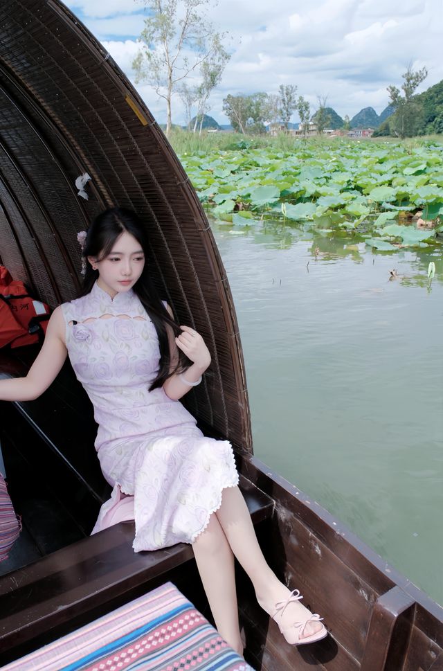 抓住夏天的尾巴，走進普者黑的荷花世界🪷