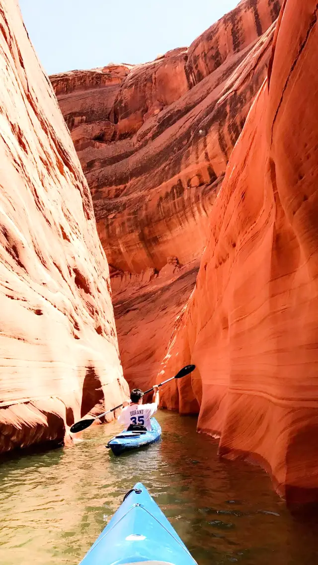 美西自駕旅行必試水路划艇進入羚羊峽谷