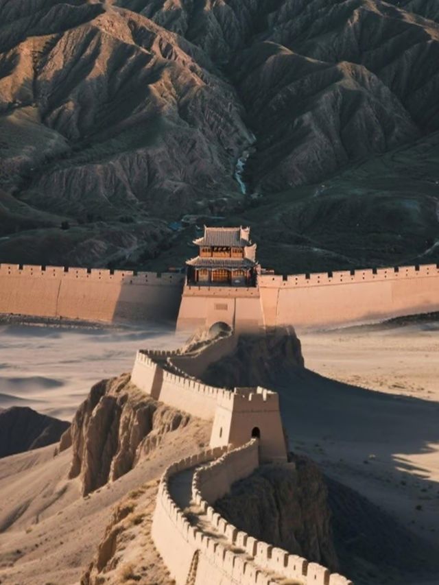 震撼嘉峪關3天2夜邊塞遊圓你一個"大漠孤煙直"的夢