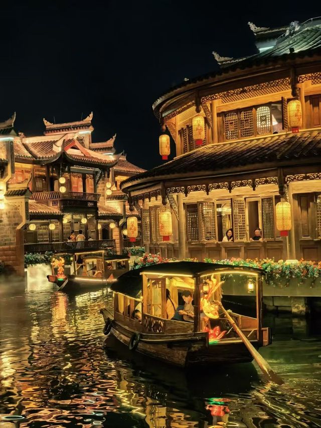 夜逛李莊古建築群