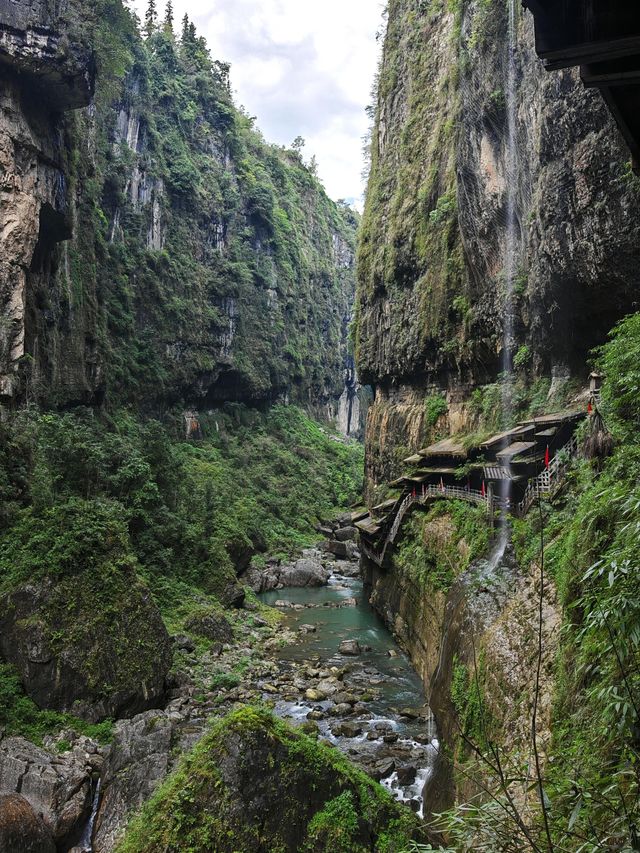 湖北恩施大峽谷藏在湖北的地球最美傷痕