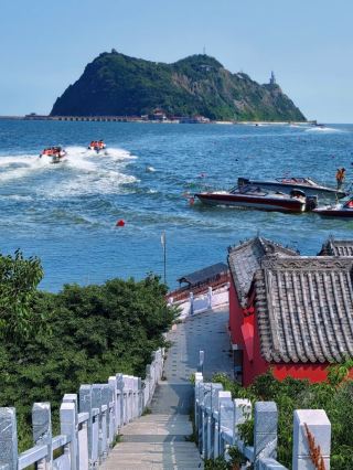 A Must-Visit in Autumn! The Sea Bridge at Bijia Mountain in Jinzhou is Absolutely Stunning