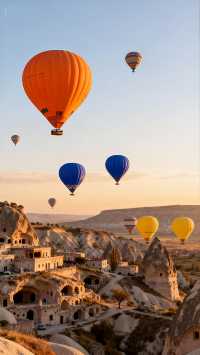 乘熱氣球掠奇岩，探洞穴秘境，赴一場仙境之約