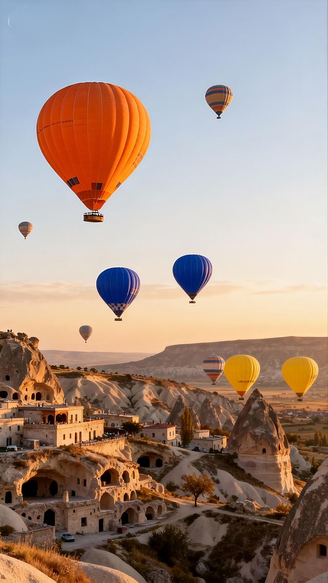 乘熱氣球掠奇岩，探洞穴秘境，赴一場仙境之約