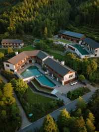 安吉悅榕莊親子別墅 帶娃泡私湯看竹海!