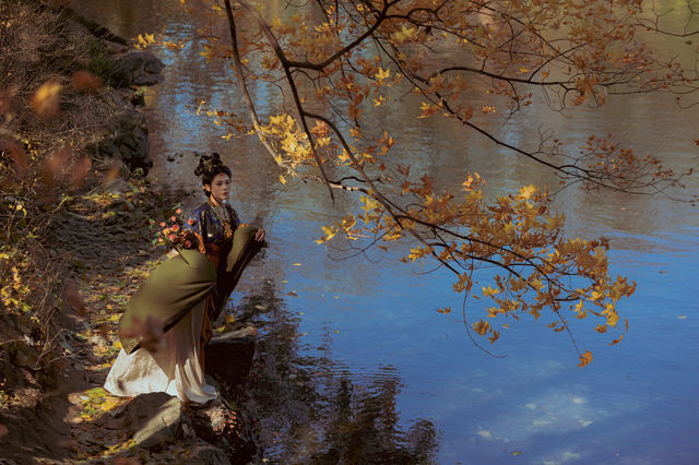 隱藏在北京頤和園裡的賞秋拍照打卡寶藏地。