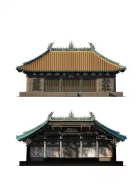 永安寺傳法正宗殿su模型復原