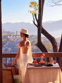 不藏了這家麗江獅子山的酒店,讓我想原地定居!