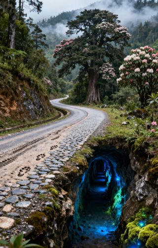 Time-Space Journey on the Burma Road