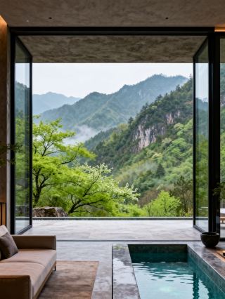 什邡氷河親子ホテルに宿泊し、春の山野ハイキングの旅へ出かけましょう