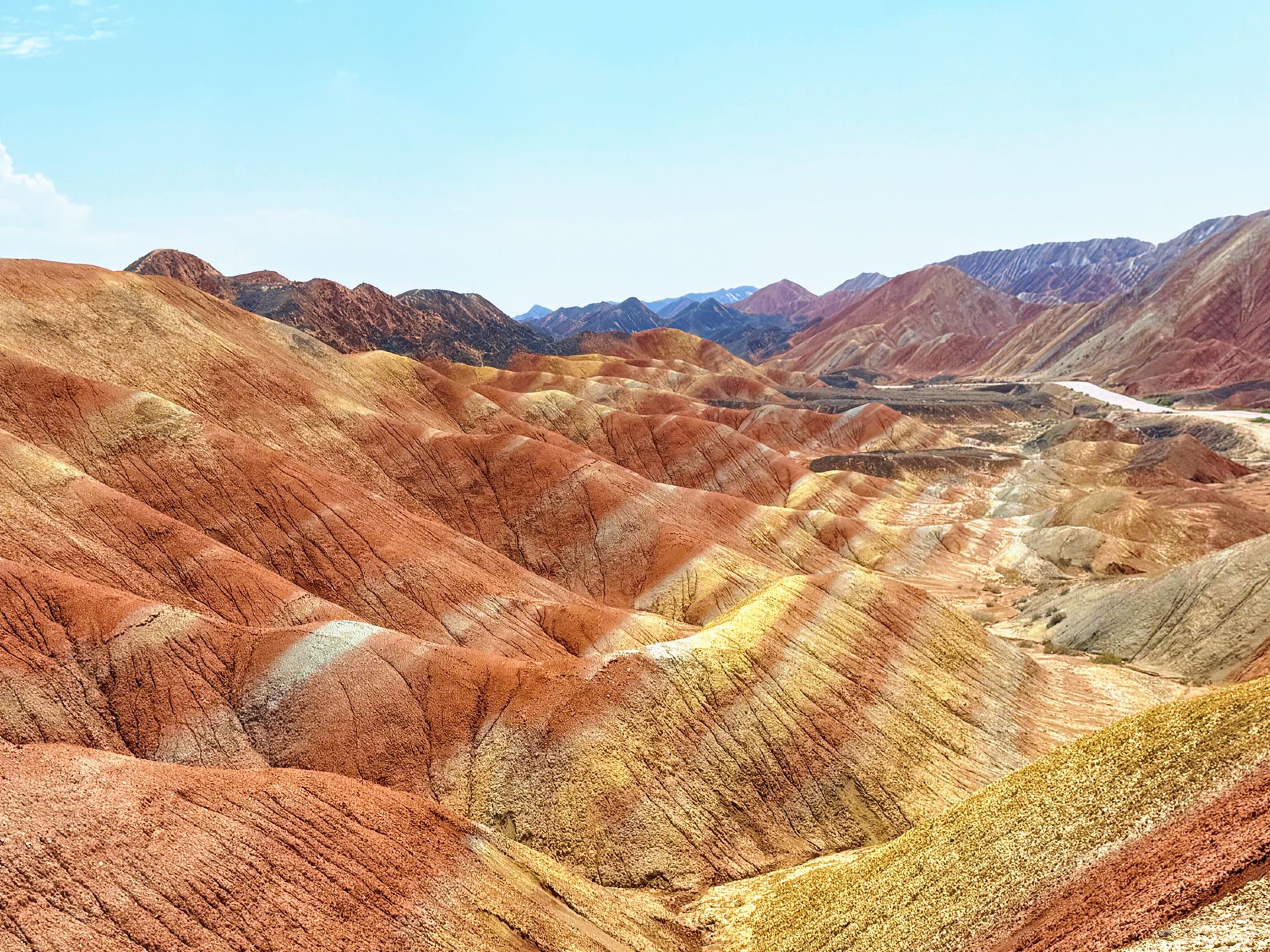 Colorful Danxia, Western Route Red Army