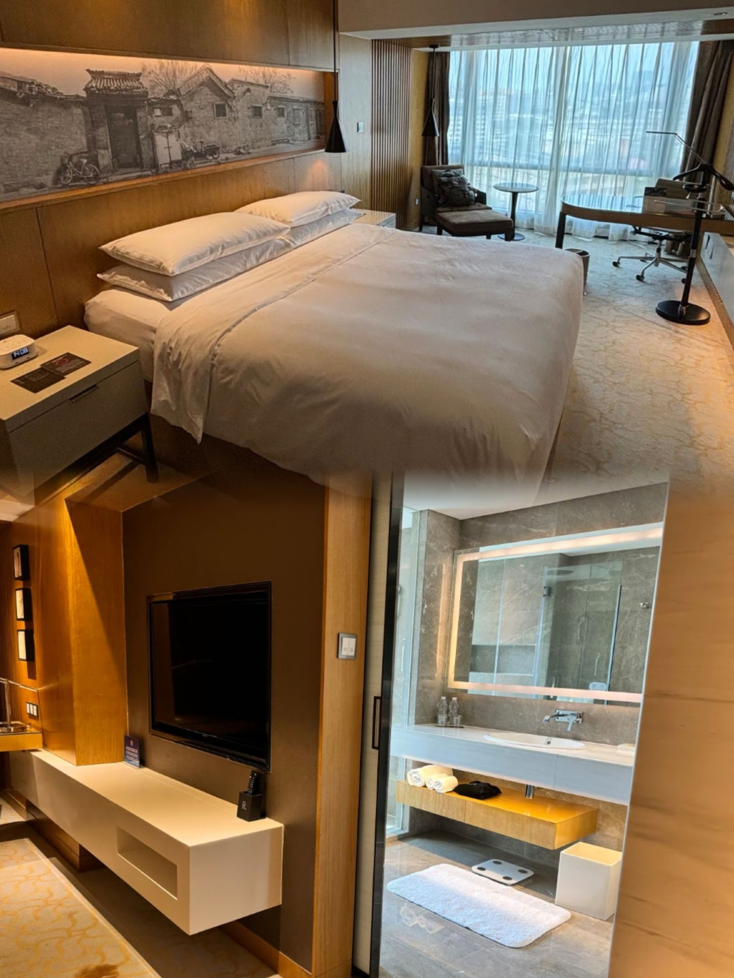Found a treasure staying at Renaissance Beijing Wangfujing Hotel! The top choice for a five-star hotel in the city center, perfect for shopping, dining, and zero hassle travel.

If you want to stay in the core Wangfujing business district in Beijing and are struggling to choose a hotel, here’s the key point❗️Either the rooms are outdated with poor soundproofing, or the hotel is far from the pedestrian street requiring detours by taxi, or the five-star prices are inflated with reduced amenities. After many pitfalls, this time I visited Renaissance Beijing Wangfujing Hotel in person, which perfectly solves all the pain points of staying and traveling in the city center. You can walk directly to major shopping areas and attractions, with truly five-star hardware and software standards. It’s suitable for short trips, family travel, and business stays. After seeing it, I honestly wanted to book a room on the spot.

🏨 Location | Prime spot in Wangfujing, saving time and taxi fares

Only after staying here did I realize how amazing the location is. The hotel is rooted in the core Wangfujing area🚶, just a 3-minute walk to Wangfujing Pedestrian Street. Xidan, Tiananmen, and the Forbidden City are all within short travel distance. The subway station is very close, so no need to wake up early to catch taxis or get stuck in traffic. The biggest headache for tourists in Beijing is the time spent commuting back and forth. Staying here means you can stroll the Imperial City in the morning and visit the night market in the evening, saving a lot on taxi fares. Traveling with elderly or children is also hassle-free. For business trips, the location is perfect for nearby meetings, fully maximizing the location advantage.

🛏 Room Experience | Excellent soundproofing and cleanliness for a peaceful stay

I specifically stayed in a deluxe king room. The first impression upon entering was spacious and not cramped. The entire room has double-glazed soundproof windows, blocking out the noise from the busy street and shopping district, so even street-facing rooms offer a good night's sleep. The room cleaning is meticulous, with no dust in the bedside table gaps or bathroom corners. The bedding is fluffy, dry, and odorless. The mattress is moderately firm and soft, instantly relieving fatigue after long travel. The bathroom amenities are complete, with dry and wet separation to avoid water accumulation. Thoughtful touches like drinking water and snacks on the desk show attention to detail. Guests with cleanliness concerns or light sleepers can rest assured about the stay experience.

🍴 Dining Experience | Full coverage of Chinese and Western cuisine, enjoy flavors without leaving the hotel

The hotel has a buffet breakfast restaurant and a specialty Chinese restaurant. The buffet breakfast offers a wide variety, including Beijing-style zhajiang noodles, freshly cooked wontons, Western baked goods, and fresh fruit drinks, so no need to get up early to find breakfast outside. The Chinese restaurant specializes in authentic Beijing dishes and fusion cuisine, with genuine roast duck and shredded pork in Beijing sauce. If you’re too lazy to go out for meals, you can have a proper meal right in the hotel. During leisure time, enjoy afternoon tea and desserts at the lobby bar, a perfect way to relax after a busy day and unlock a leisurely travel routine.

💡 Travel Tips | Practical advice to enhance your stay happiness

Prioritize booking rooms on higher floors for better views and avoid low-floor street-facing rooms. Guests can use the hotel gym for free, a great way to relax after exploring Beijing. During holidays, room availability is tight, so it’s recommended to book 3-7 days in advance to lock in better prices and value. There are many hidden old-brand snacks nearby, making it very convenient to go out for food after meals.

✍️ Summary of the visit

Considering location, facilities, and service, the best cost-effective five-star hotel in the Wangfujing area is Renaissance Beijing Wangfujing. It balances travel convenience and living comfort, suitable for family vacations, couples’ short trips, and business stays. When staying in Beijing, book Wangfujing without hesitation to avoid any pitfalls.
