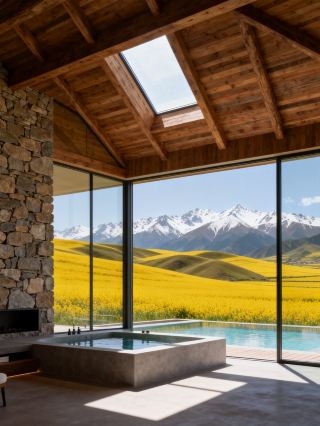 Stay at a flower-filled homestay and encounter a golden feast spanning thousands of acres.