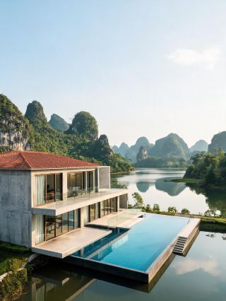 在明仕田園住到了山景民宿，太治癒了。
