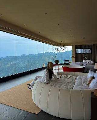A wild luxury hotel hidden in Jiuhuang Mountain | Enjoy the entire valley’s sunset and night view