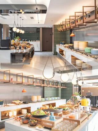現代簡約--濱州濱城區渤海國際廣場亞朵酒店