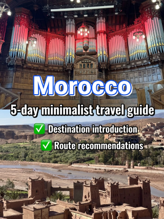 Save this 5-day Morocco travel guide now