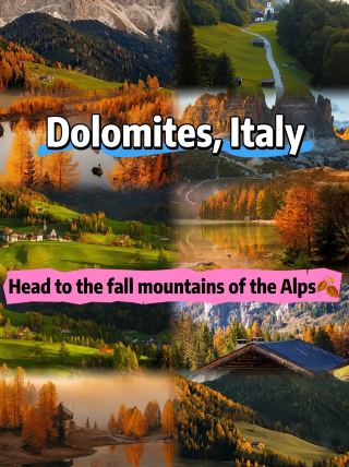Dolomites, Italy | Escape to the autumn mountains of the Alps
