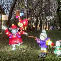台北市政府前廣場公園的元宵燈會.非看不可