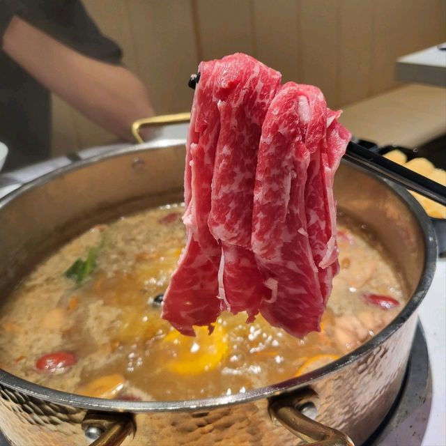 可以慢慢享受既火鍋放題
