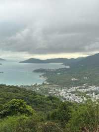 下雨天行山日