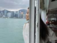 🇭🇰香港很美😍尖沙咀海旁+渡海小輪⛴️雪糕車